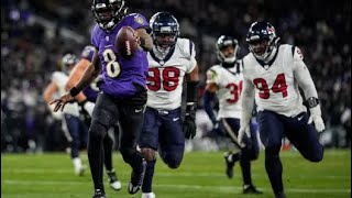TOP 10 PLAYS OF THE RAVENS DIVISIONAL ROUND VS TEXANS￼￼￼