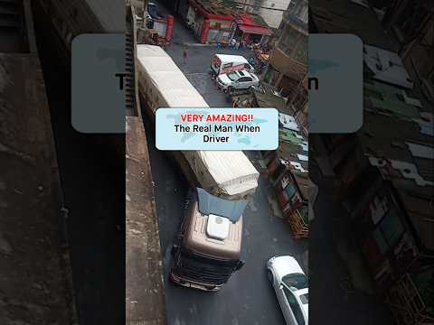 WOW LUAR BIASA DRIVER INI #truck #driver #sopirtruk #amazing #luarbiasa #kontainer #shortvideo #wow