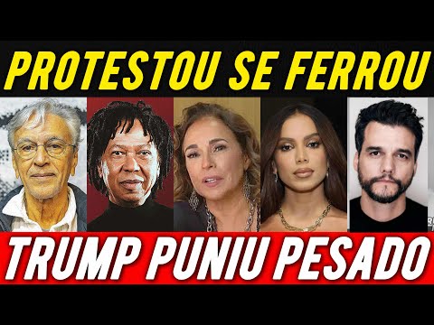 TRUMP MOSTROU FORÇA TOTAL | ARTISTAS EM CHOQUE 