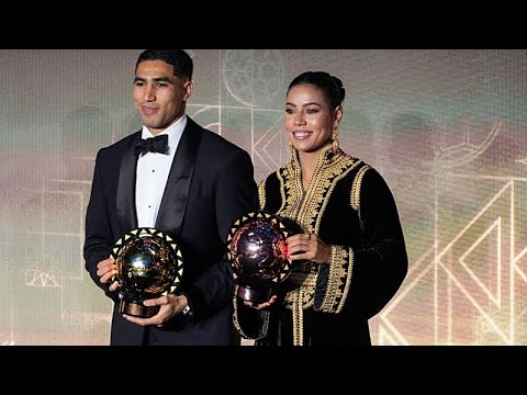 YouTube video thumbnail: Midfielder is First Moroccan to win Women's African Player of the Year
