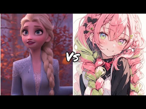 ELSA❄️ VS MITSURI💖 (Longest Version)