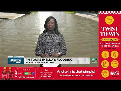 YouTube video thumbnail: PM Tours Imelda's Flooding