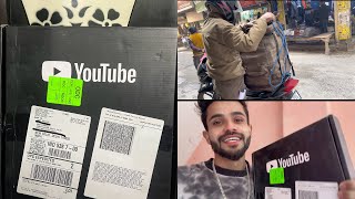 Finally Youtube Silver Play Button A Gaya ☺️Thanks To All, Asifkhan81786 | #silverplaybutton #vlog