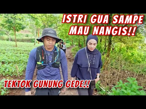 NGAJAK ISTRI PERTAMA KALI TEKTOK NAIM GUNUNG GEDE!!