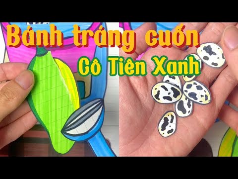 Làm Bánh Tráng Cuốn Theo Cô Tiên Xanh || Cực Hot Tóp Tóp