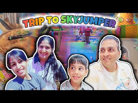 Trip to Skyjumper | My First Vlog | Skyjumper in Amritsar | Masti Vlog @FamilyTV2.O 