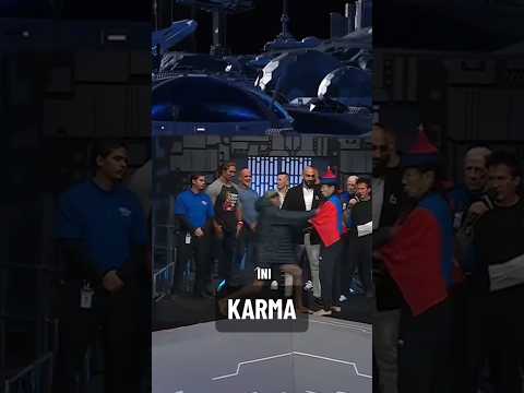 Petarung Sombong Ini Mendapat Karma