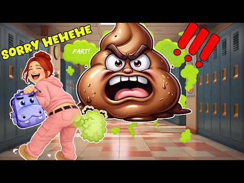 BIGLANG SUMAKIT TIYAN KO SA CLASS | DON'T POOP YOURSELF AT SCHOOL | Roblox Tagalog