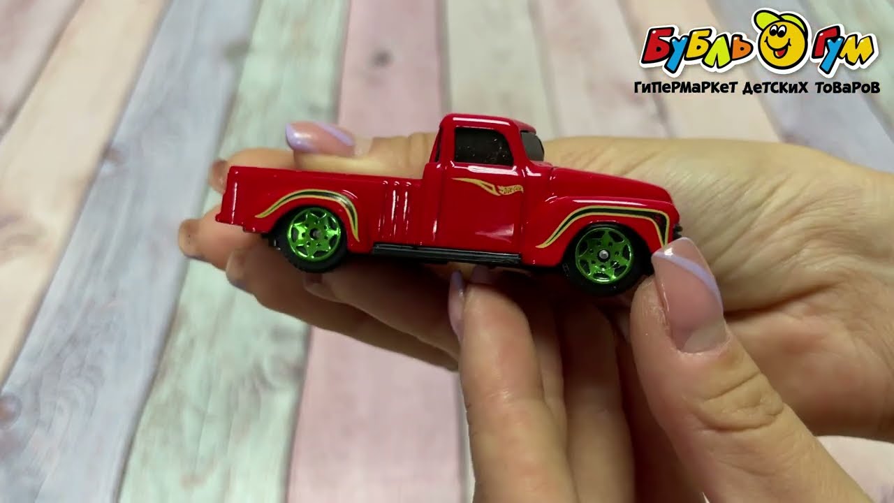 Машинка Copo Camaro металлическая свободный ход 1:64 в ассортименте - видео