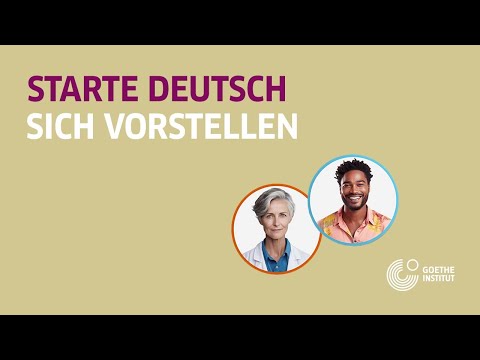 Starte Deutsch: sich vorstellen