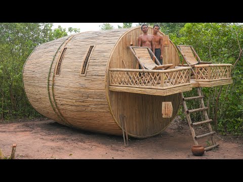 32Day Complete Building Beautiful Bamboo Private Villa