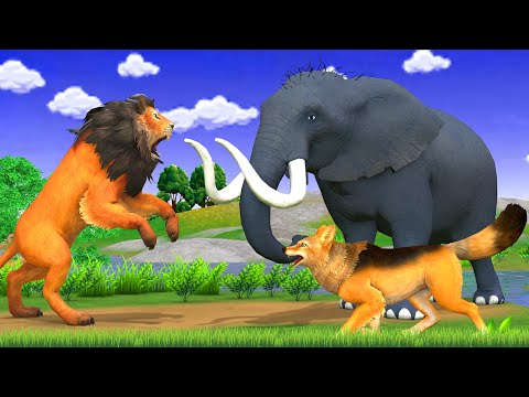 मोटा हाथी और शेर की कहानी | Hathi aur Sher | Hindi Kahaniya हिंदी कहानियाँ Moral Stories Fairy Tales