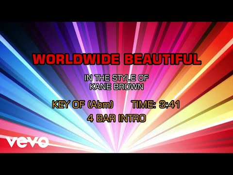 Kane Brown – Worldwide Beautiful (Karaoke)