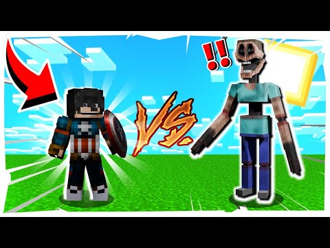 DRAMA!! AKU JADI CAPTAIN AMERICA UNTUK LAWAN THE MIMICER DI MINECRAFT!!