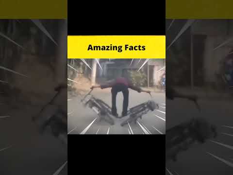 He can run two cycles simultaneously @MRINDIANHACKER @CrazyXYZ  || #FactNirvana || #shorts