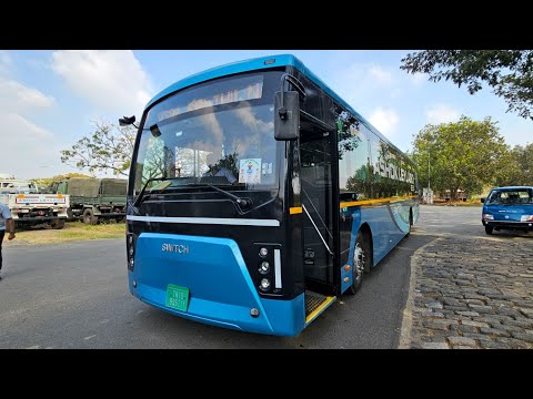 Ashok leyland new electric bus Switch Eiv12 | Review