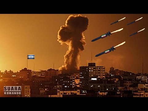 IRAN MURKA!! AKHIRNYA RUDAL INI DIGUNAKAN UNTUK SERANG ISRAEL 🇮🇱