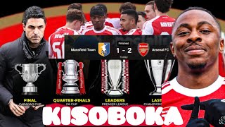 ARSENAL YA BANTU KU LUNO EKAAYE EWANGULA EBIKOPO 4 SEASON ENO PREMIER FA CARABAO NE CHAMPIONS LEAGUE