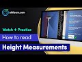 Understanding Height Measurements on a Mechanical Beam Scale