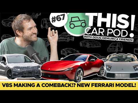 New Ferrari! McLaren F1 For Sale! V8s Return! THIS CAR POD EP67