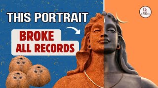 This 16,368-Sq. Ft. Adiyogi Portrait Broke All Records!