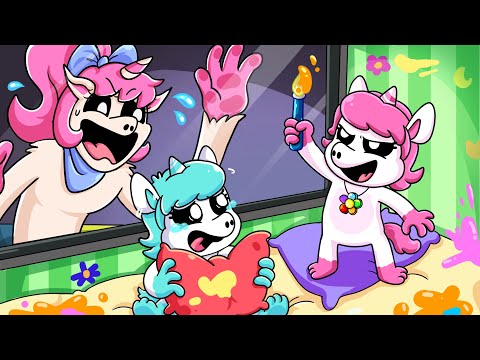 ¡BEBÉ CRAFTYCORN TIENE un GEMELO MALVADO! Poppy Playtime Animación