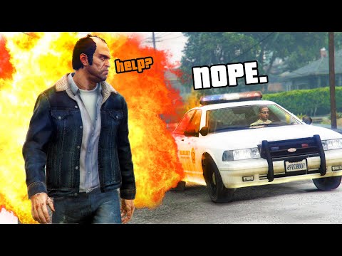 Police won't defend you from THIS in GTA 5!