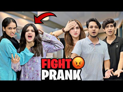 ALISHA ALIZEH KI FIGHT HO GAYEE // FAKE FIGHT PRANK // ALI ABUBAKAR PARESHAN