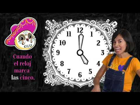 Canción de #Halloween 123 Andrés y @canticosworld Tumbalacatumba - Calaveras - Contar la hora reloj