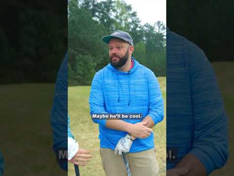 Getting paired with THAT single…?? #golf