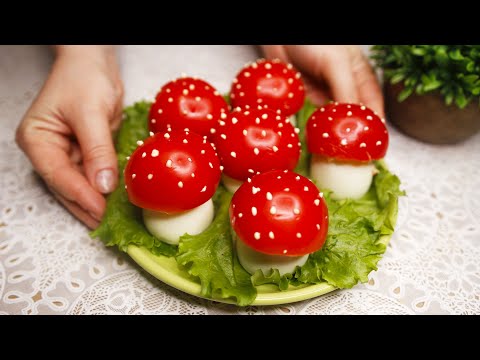 So leckere Tomaten  hast du noch nie gegessen! Weihnachtsideen für Snacks! Weihnachts Vorspeisen