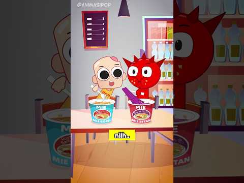 Pop Vs Raddy Makan Mie Pedas 🌶️