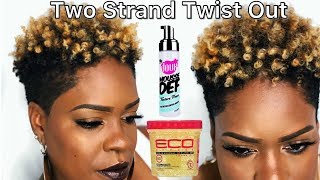 Two Strand Twist Out On Short Natural Hair Videos Kansas City