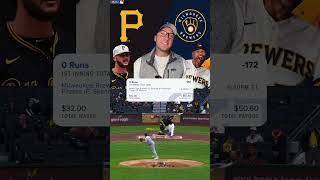 MLB Picks for Pirates and Brewers tonight: Smack this NRFI 🔥