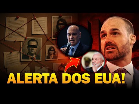 ALERTA DOS EUA O que estão fazendo com Eduardo Bolsonaro vai ter CONSEQUÊNCIAS!