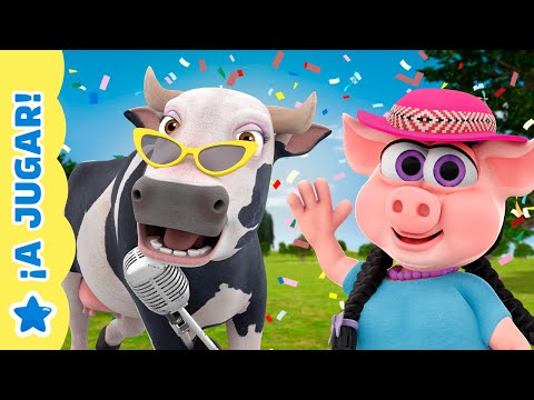 Remix Carrousel De Colores | La Granja de Zenón | Juegos para niños 🌈A Jugar