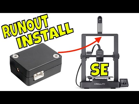 Upgrade Ender 3 V3 SE with Filament Runout Sensor