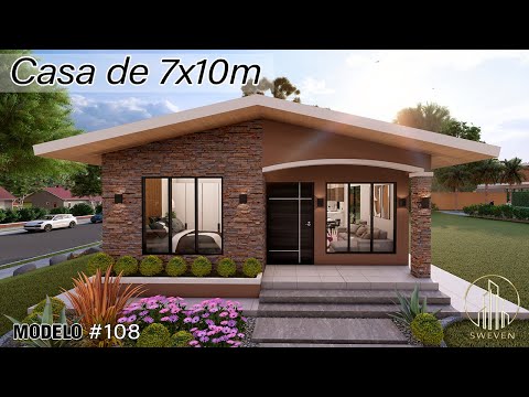 Casa de 7.50x8.60