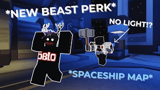 NEW *STALKER* PERK + SPACESHIP MAP UPDATE in Flee The Facility