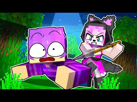 HUNTED by Wolf GIRLS in Minecraft!