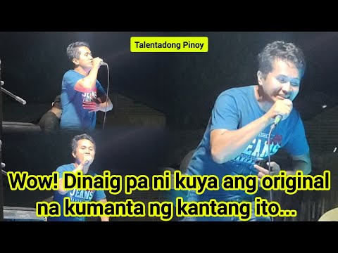 Wow! Dinaig pa ni kuya ang original na kumanta nito | Talentadong Pilipino