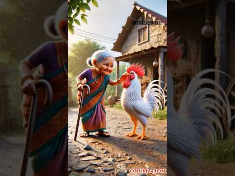 দাদি ও মুরগির কষ্টের গল্প #ai #hen