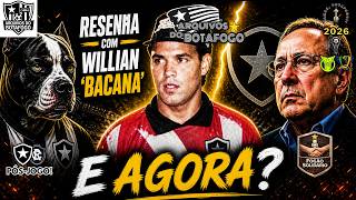 Resenha com Willian 'Bacana'!! #arquivos #Textor #botafogo #ares #saf #glorioso