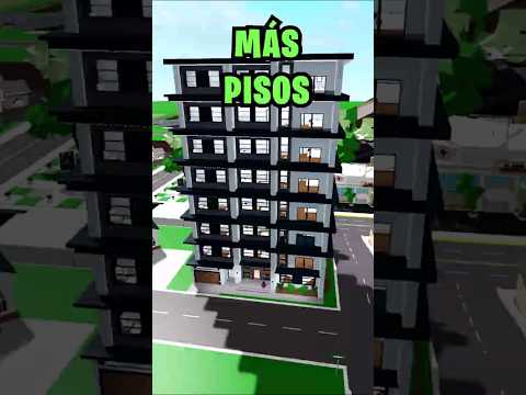 COMO PONER MAS PISOS EN BROOKHAVEN #roblox #shorts