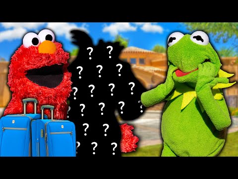 Kermit the Frog meets Elmo's NEW Brother!