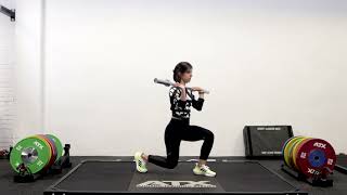 Front Rack Lunge