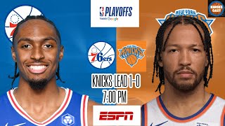 🚨 LIVE! Philadelphia 76ers vs New York Knicks | NBA Eastern Conference Semifinals Game 2