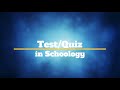 Creating and Managing Online Tests