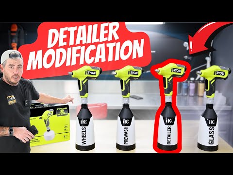 ULTIMATE DETAILING SPRAYER - Ryobi Compact Chemical Sprayer Upgrades