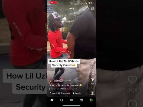KAI CENAT ACTS LIKE LIL UZI WITH HIS SECURITY GUARDS 😂🔥